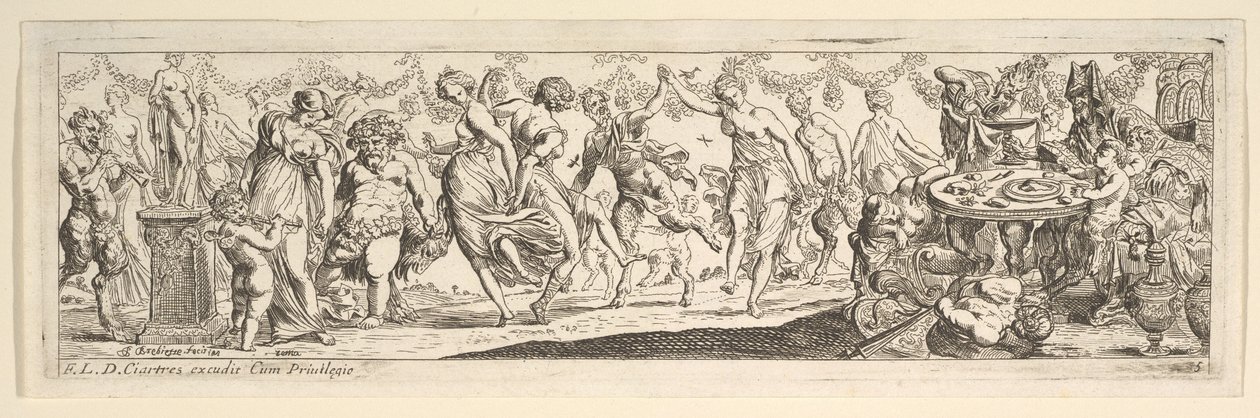Bachnal, 1615-42. alkotó: Pierre Brebiette