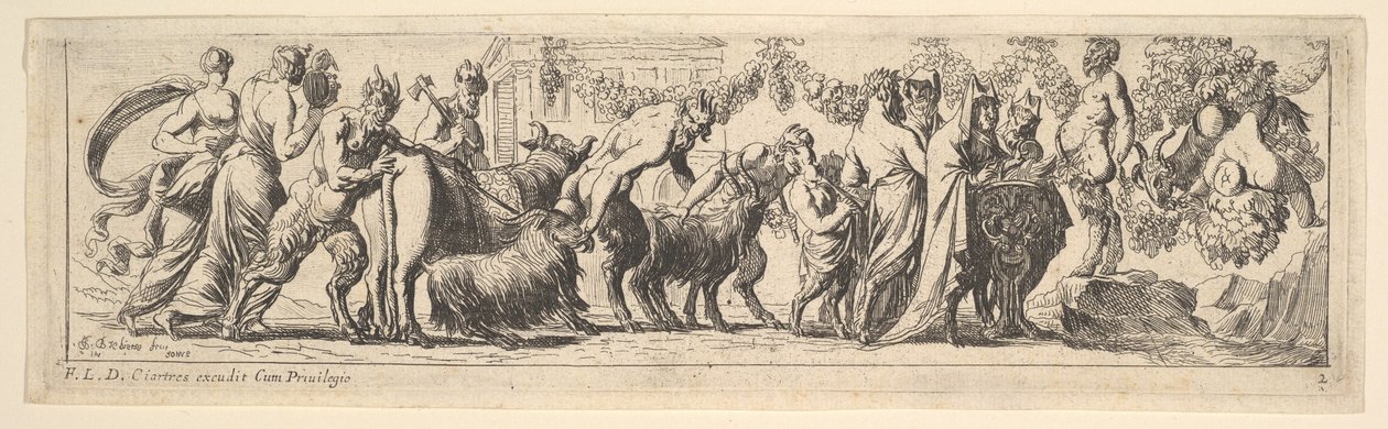Bachnal, 1615-42. alkotó: Pierre Brebiette