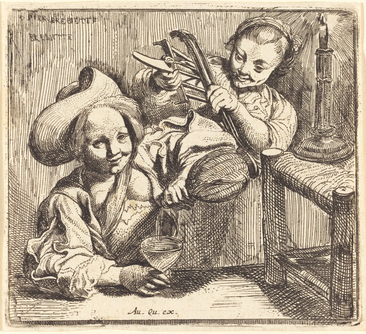 A Kislányok Taverna alkotó: Pierre Brebiette