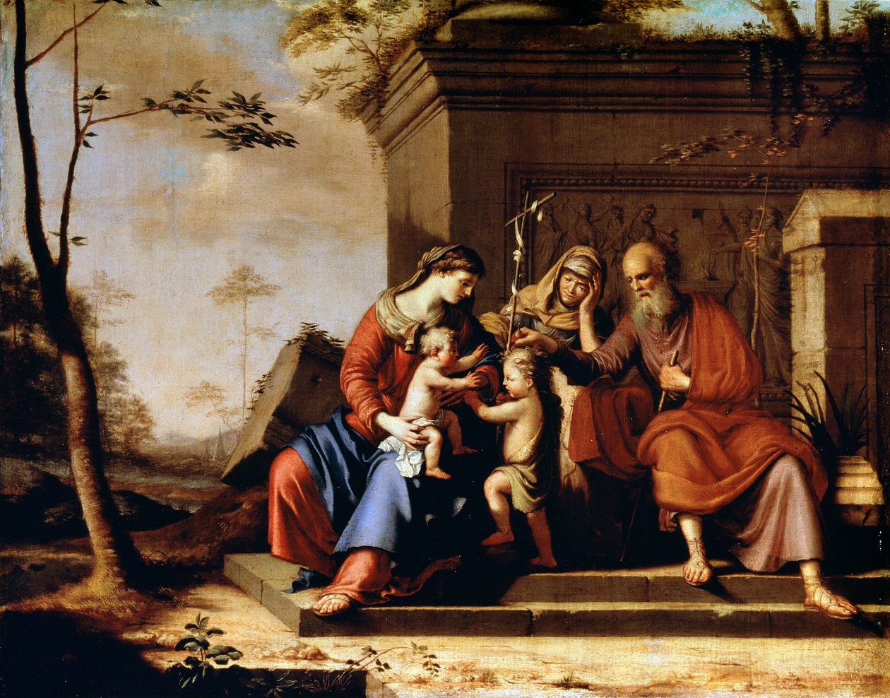 A Szent Család, 1655 alkotó: Pierre Cauchy