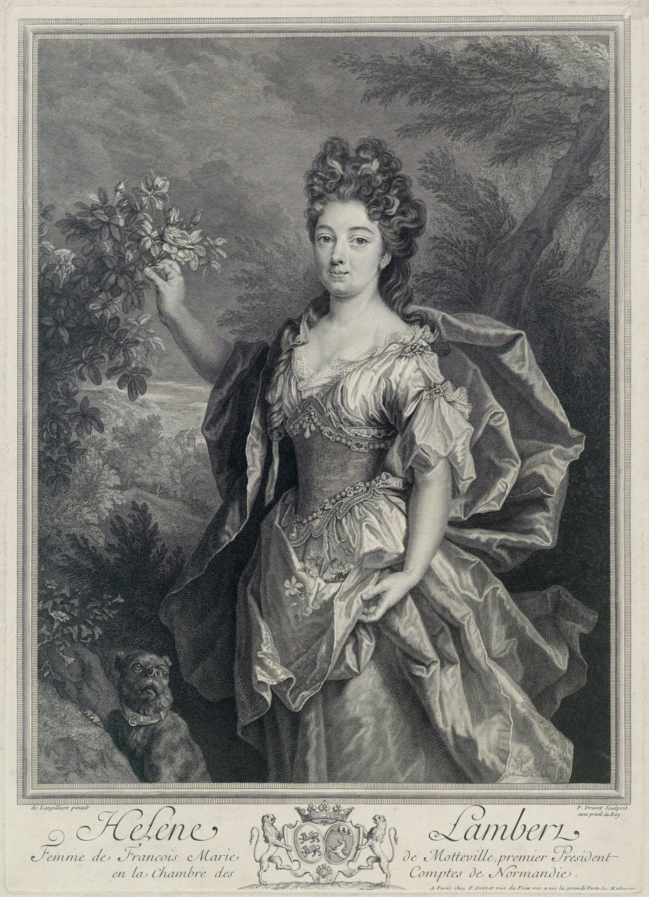 Helene de Motteville alkotó: Pierre Drevet