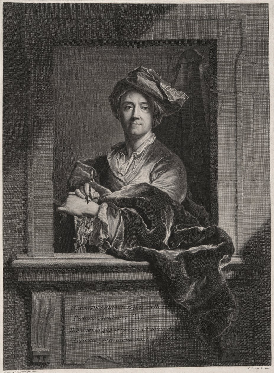 Hyacinthe Rigaud (1659-1743) alkotó: Pierre Drevet