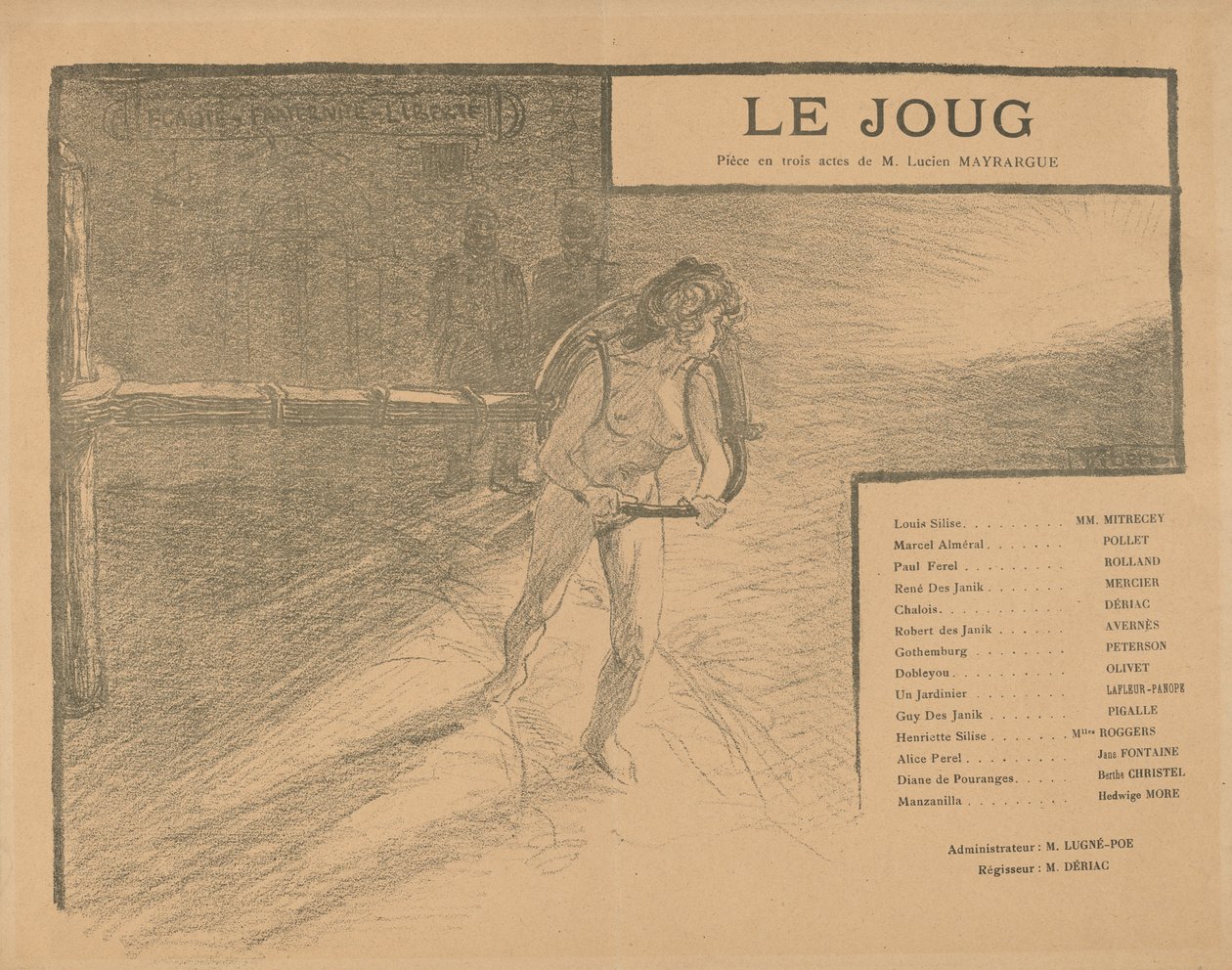 Az igát alkotó: Pierre Eugène Vibert