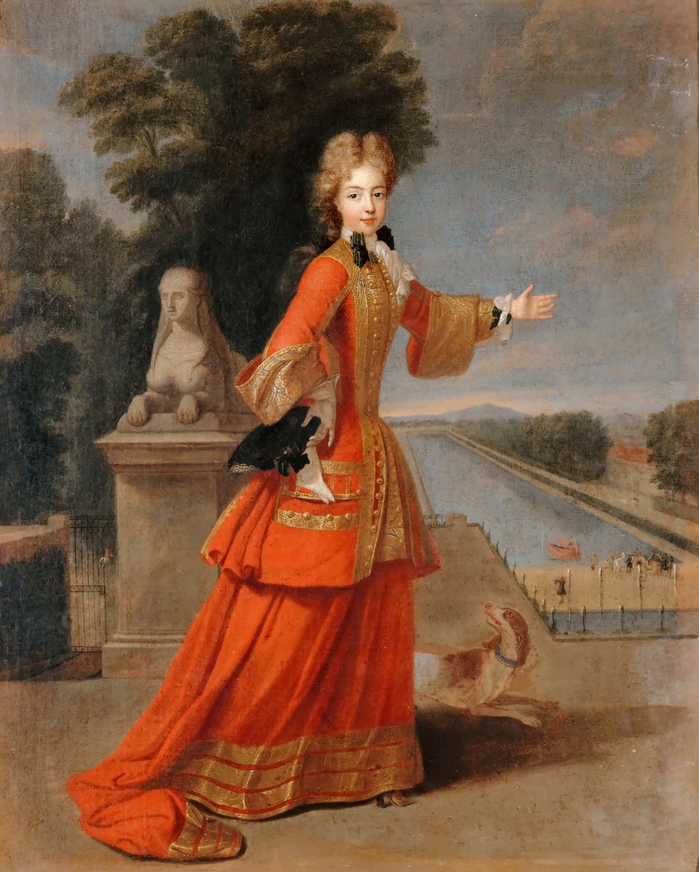 Savoyai Marie Adelaide 1685-1712 alkotó: Pierre Gobert