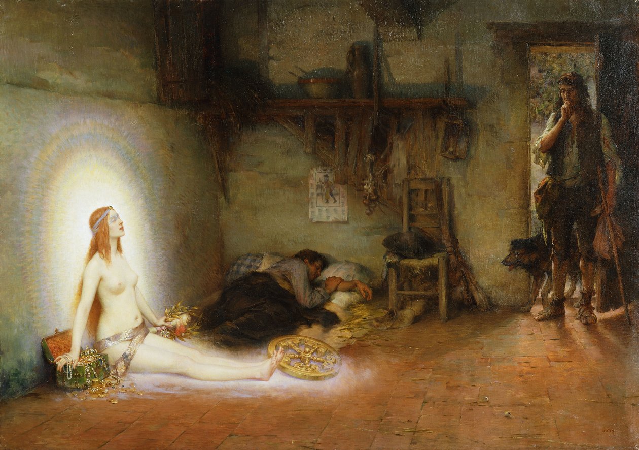 Az álom, alkotó: Pierre Justin Ouvrie