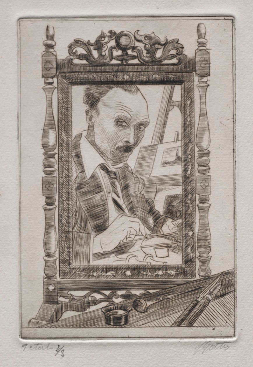 Önarckép alkotó: Pierre Louis Gatier