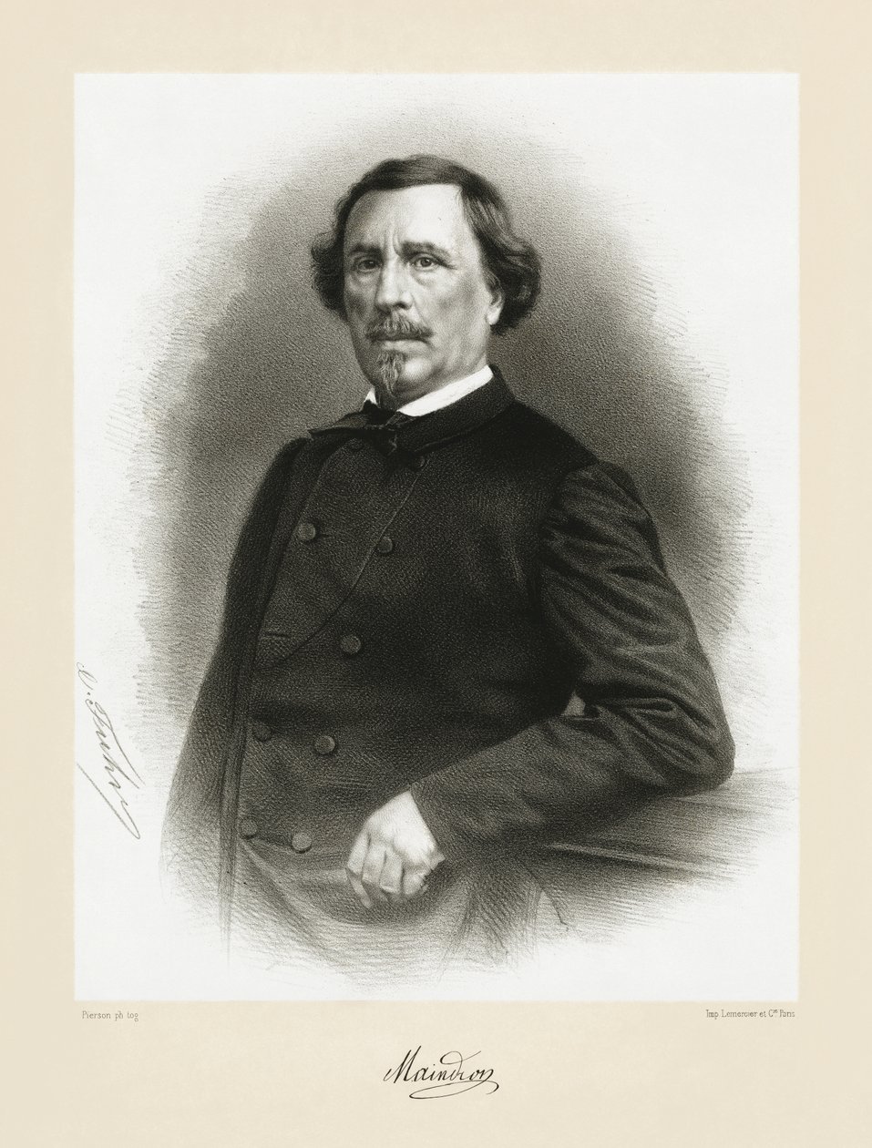 Hippolyte Maindron, 1865-66 alkotó: Pierre Louis Pierson