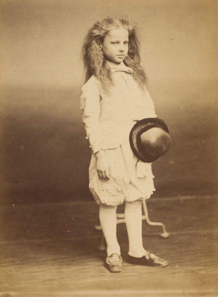 A fehér gyermek, 1860-as évek. alkotó: Pierre Louis Pierson
