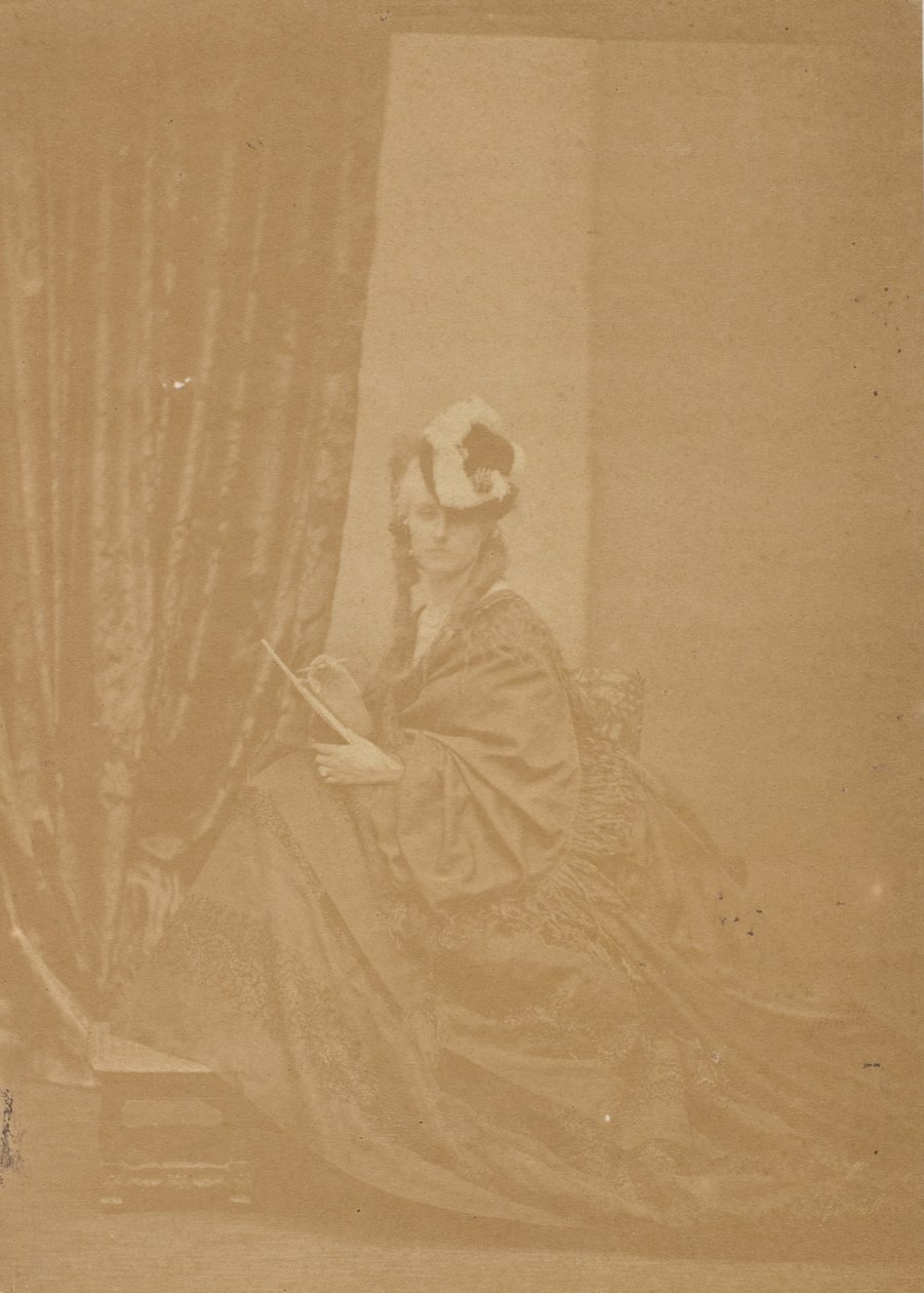A tekintet, 1860-as évek. alkotó: Pierre Louis Pierson