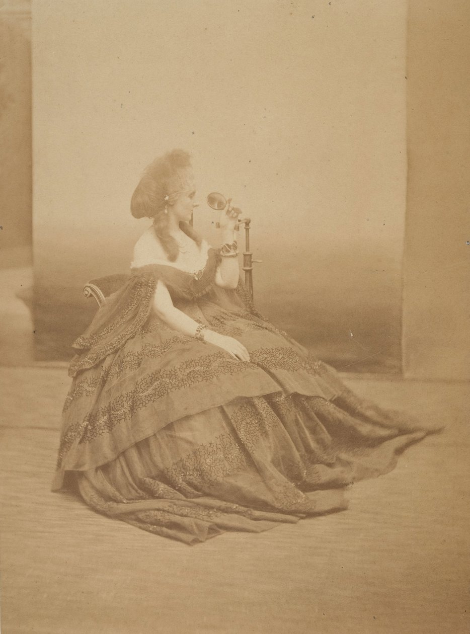 Mired Eyes, 1860-as évek. alkotó: Pierre Louis Pierson