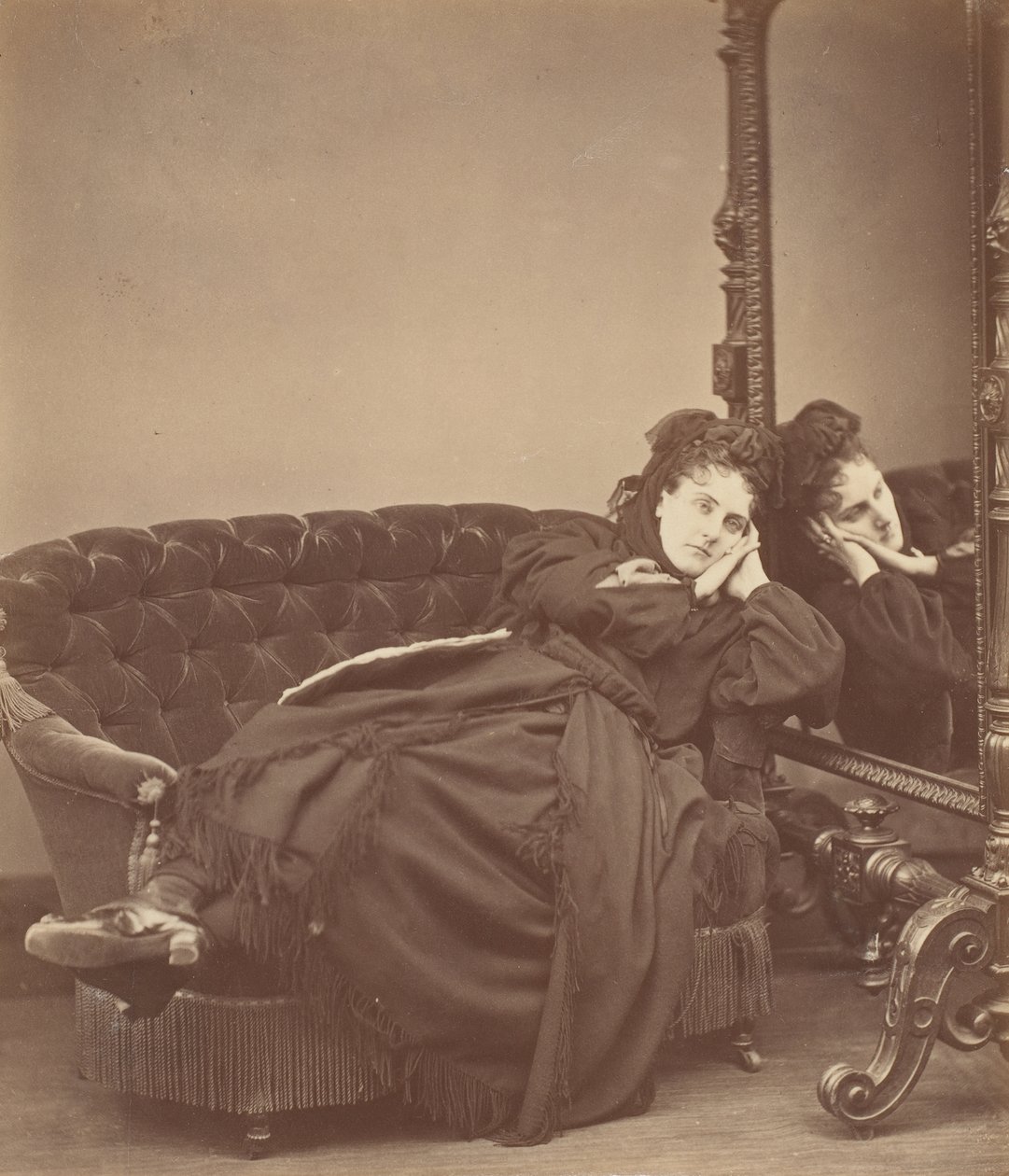 Sorozat a Ristoriban, 1860-as évek. alkotó: Pierre Louis Pierson