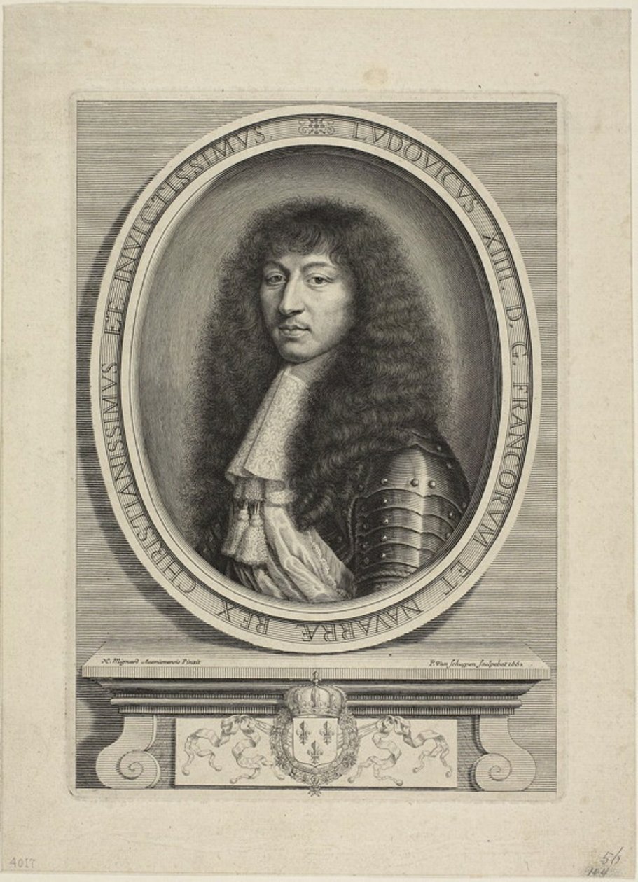 Lajos XIV alkotó: Pierre Louis van Schuppen