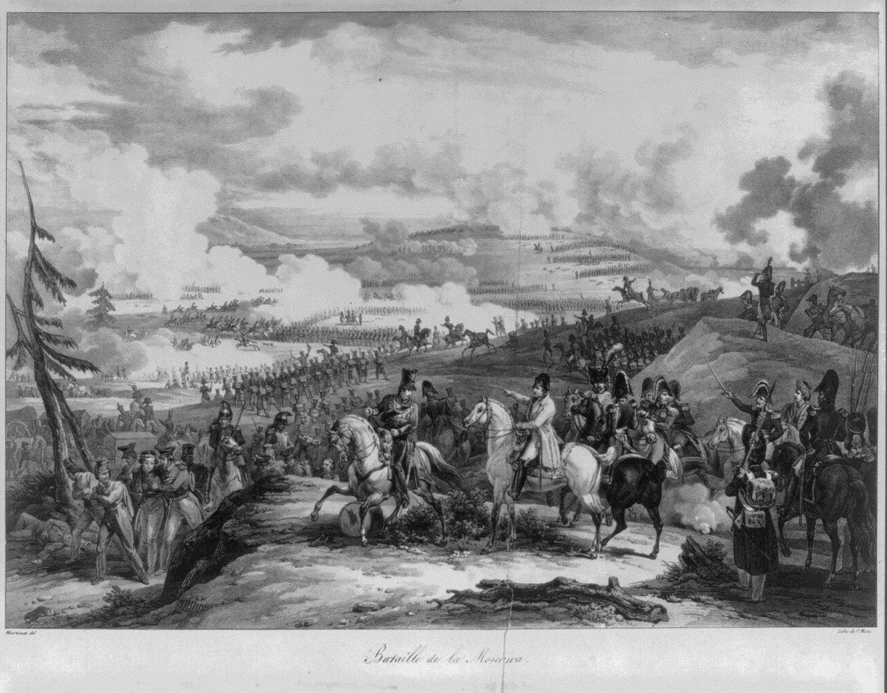 A borodino-i csata alkotó: Pierre Martinet
