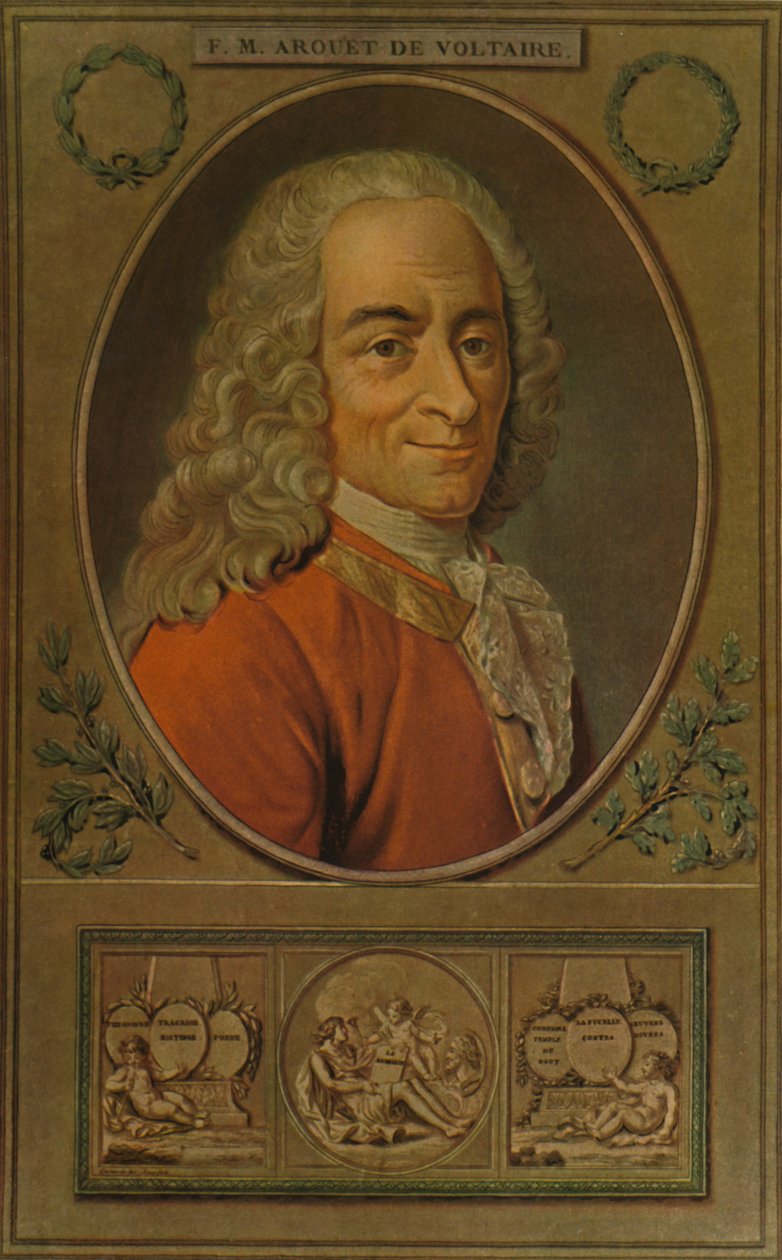 Voltaire, 1770, 1913 alkotó: Pierre Michel Alix