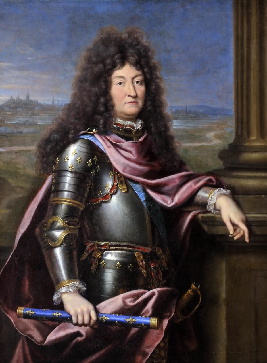 XIV. Lajos francia király 1638-1715 alkotó: Pierre Mignard