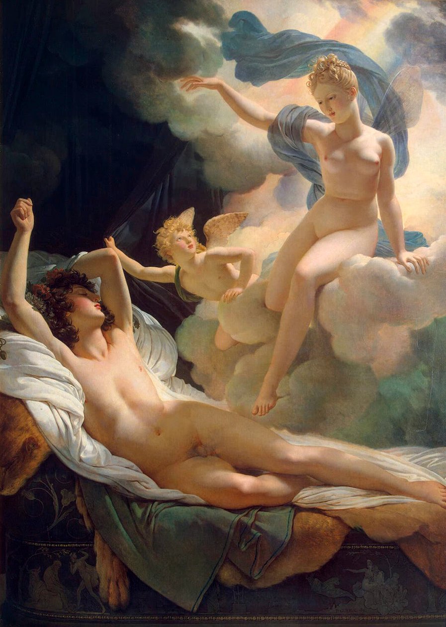 Morpheus és Iris, 1811. alkotó: Pierre Narcisse Guerin