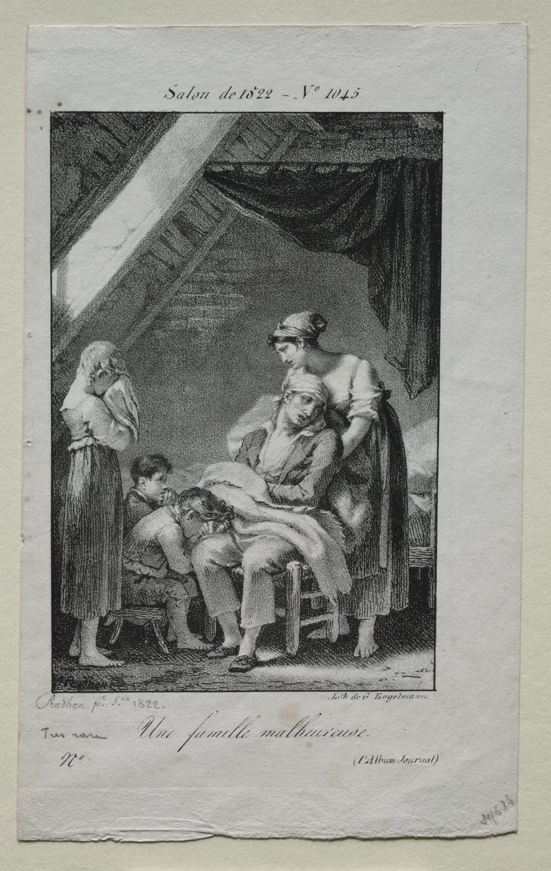 Szerencsétlen család alkotó: Pierre Paul Prud