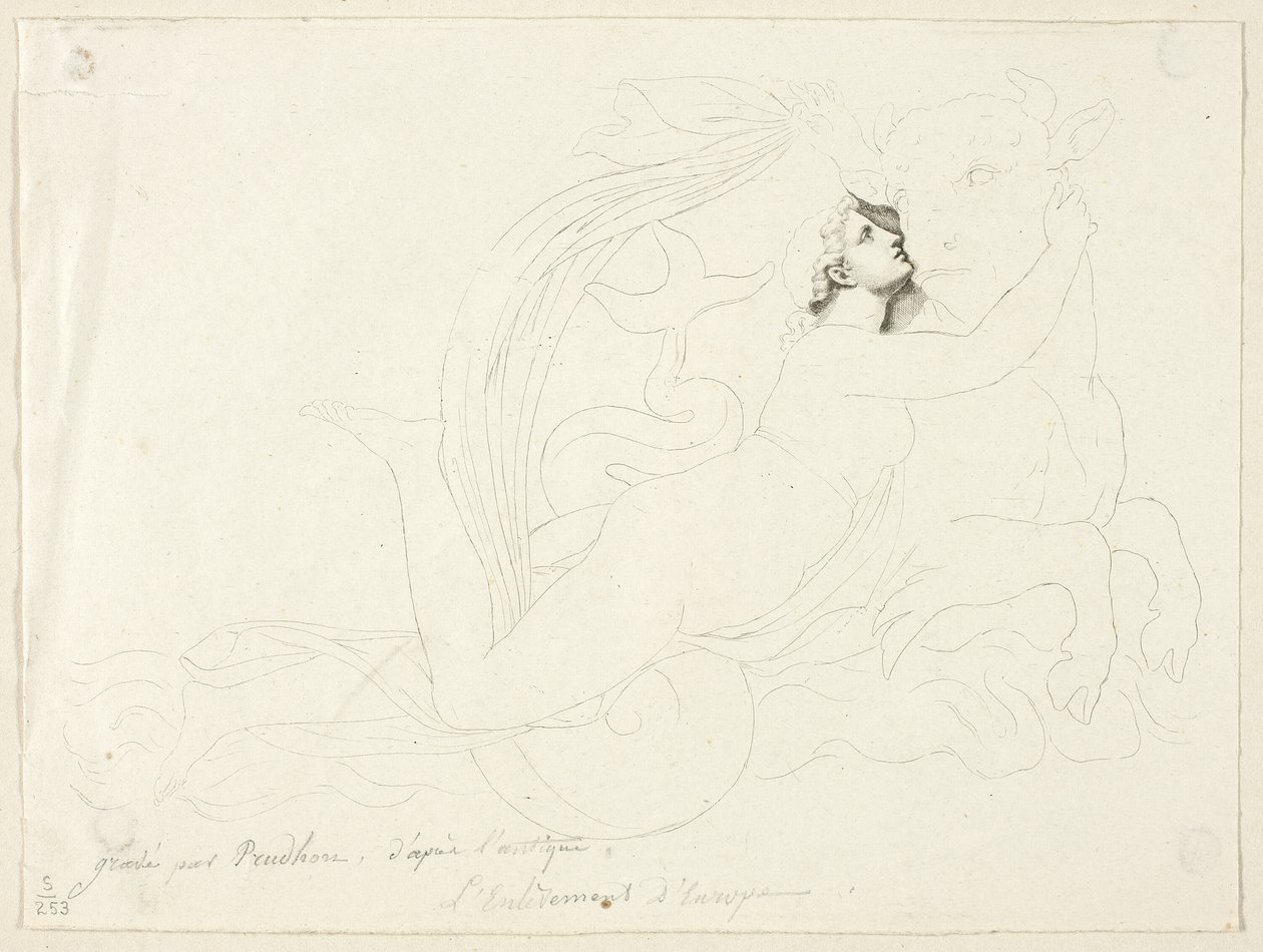 Európa megerőszakolása alkotó: Pierre Paul Prud