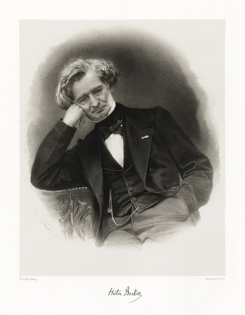 Hector Berlioz, 1865-66 alkotó: Pierre Petit