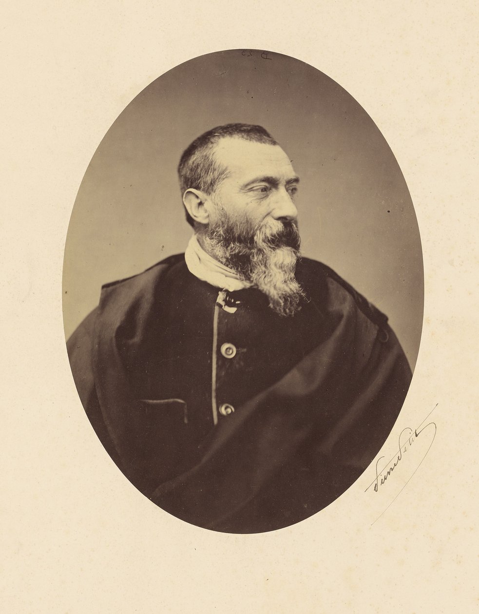 [Jean-Baptiste Alphonse Karr portréja] alkotó: Pierre Petit