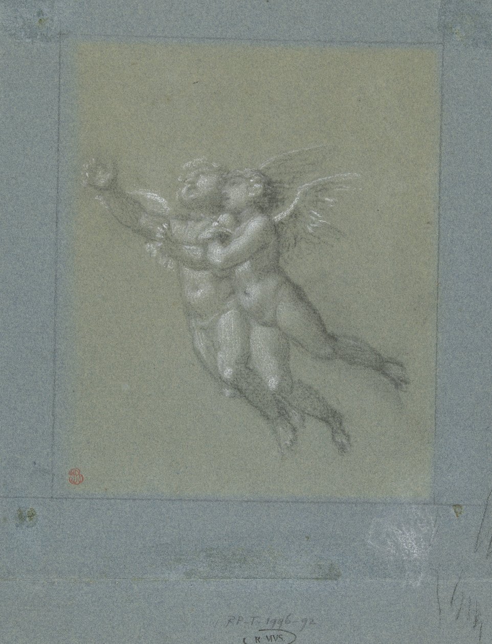Két repülő putti alkotó: Pierre Prud