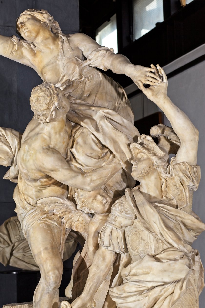 Elena patkánya, részlet, 1683 után alkotó: Pierre Puget