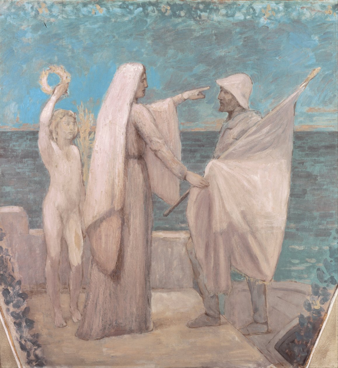 Tanulmány a hazafiságért alkotó: Pierre Puvis de Chavannes