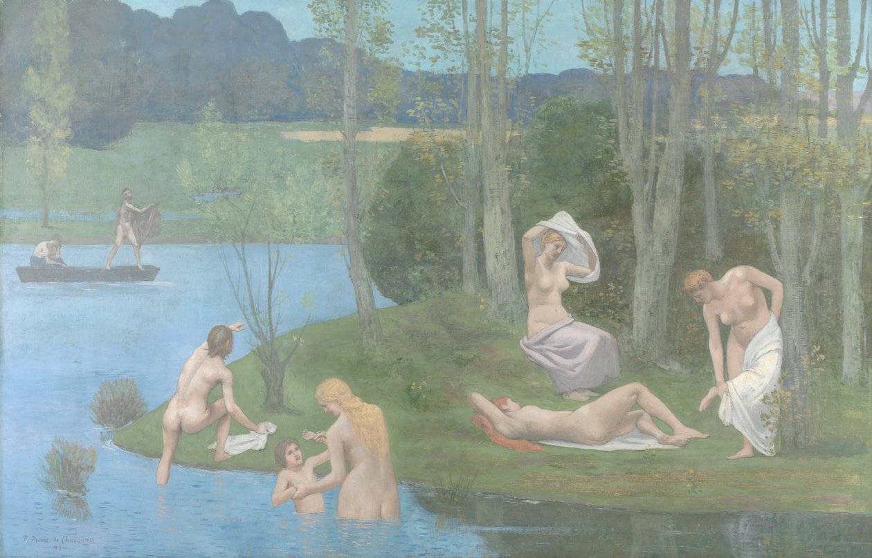 Nyár alkotó: Pierre Puvis de Chavannes