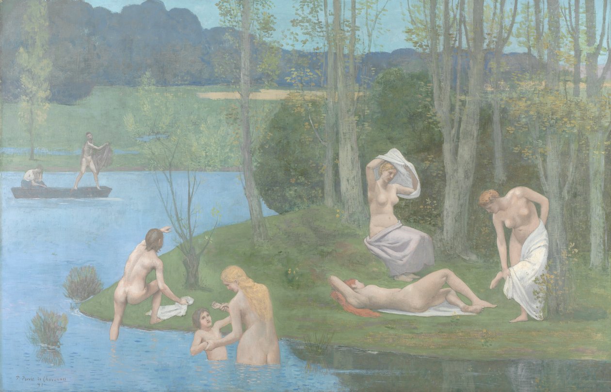 Nyár alkotó: Pierre Puvis de Chavannes