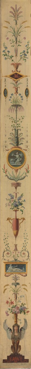 Dísztábla, 1790-es évek. alkotó: Pierre Rousseau