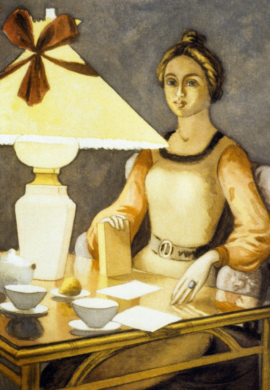 Angele, Andre Gide "Paludes" című illusztrációja alkotó: Pierre Roy