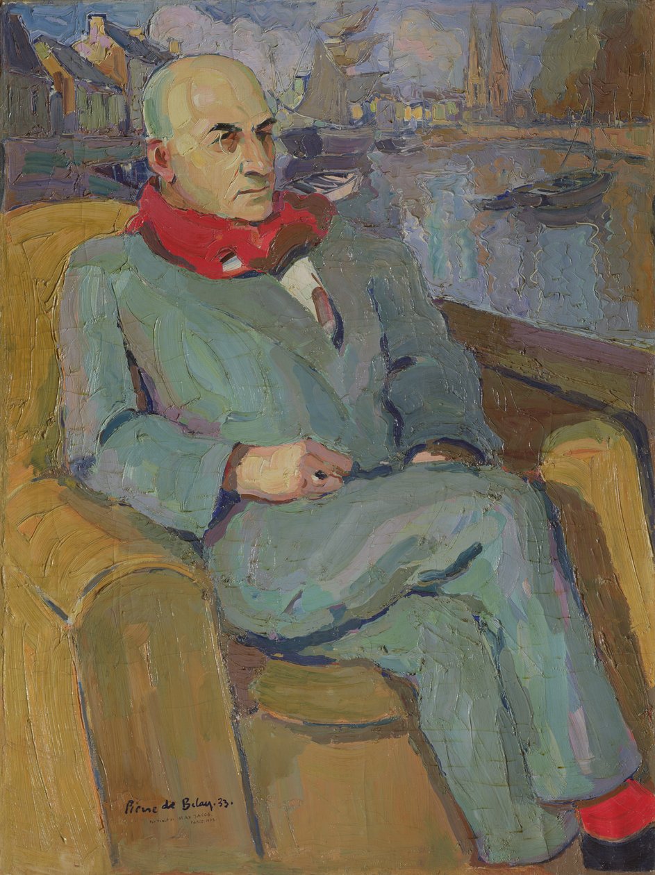 Max Jacob prófétai portréja alkotó: Pierre de Belay