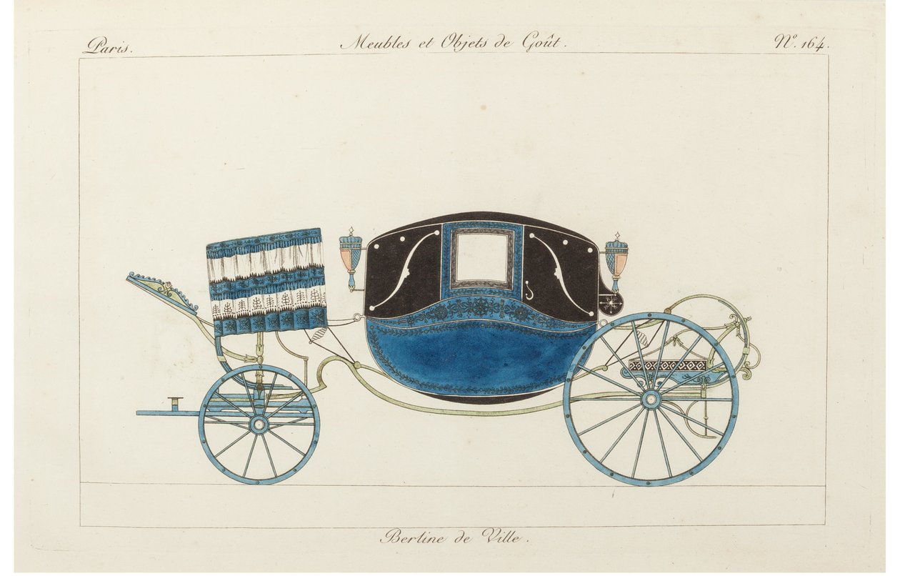 Városi szalon, 1800-as évek. alkotó: Pierre de La Mesangere