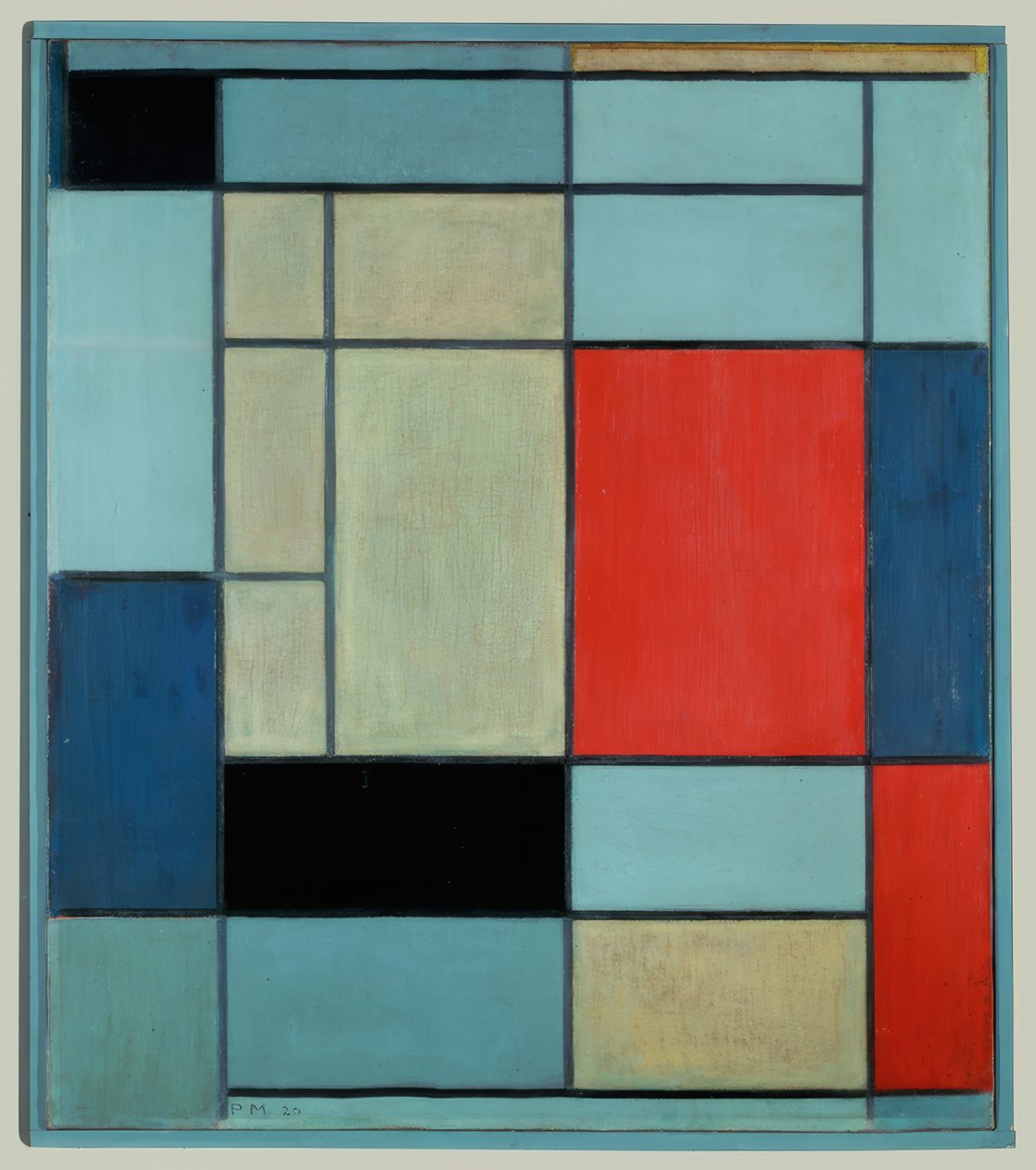 összetétel I alkotó: Piet Mondrian