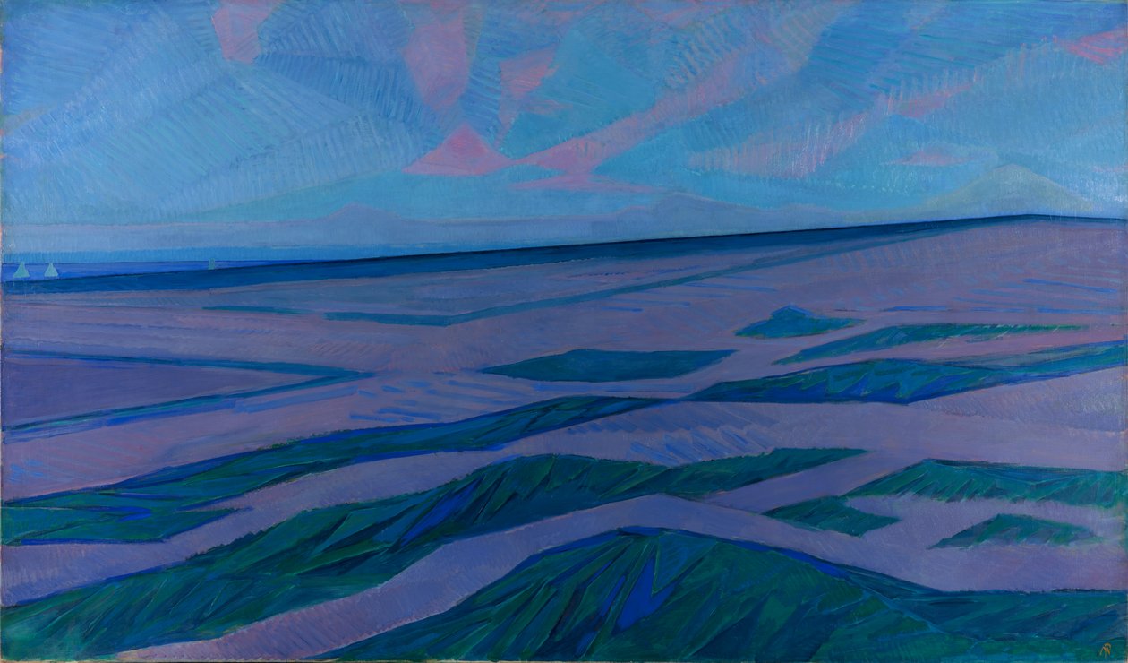 Dűne táj, 1911 alkotó: Piet Mondrian