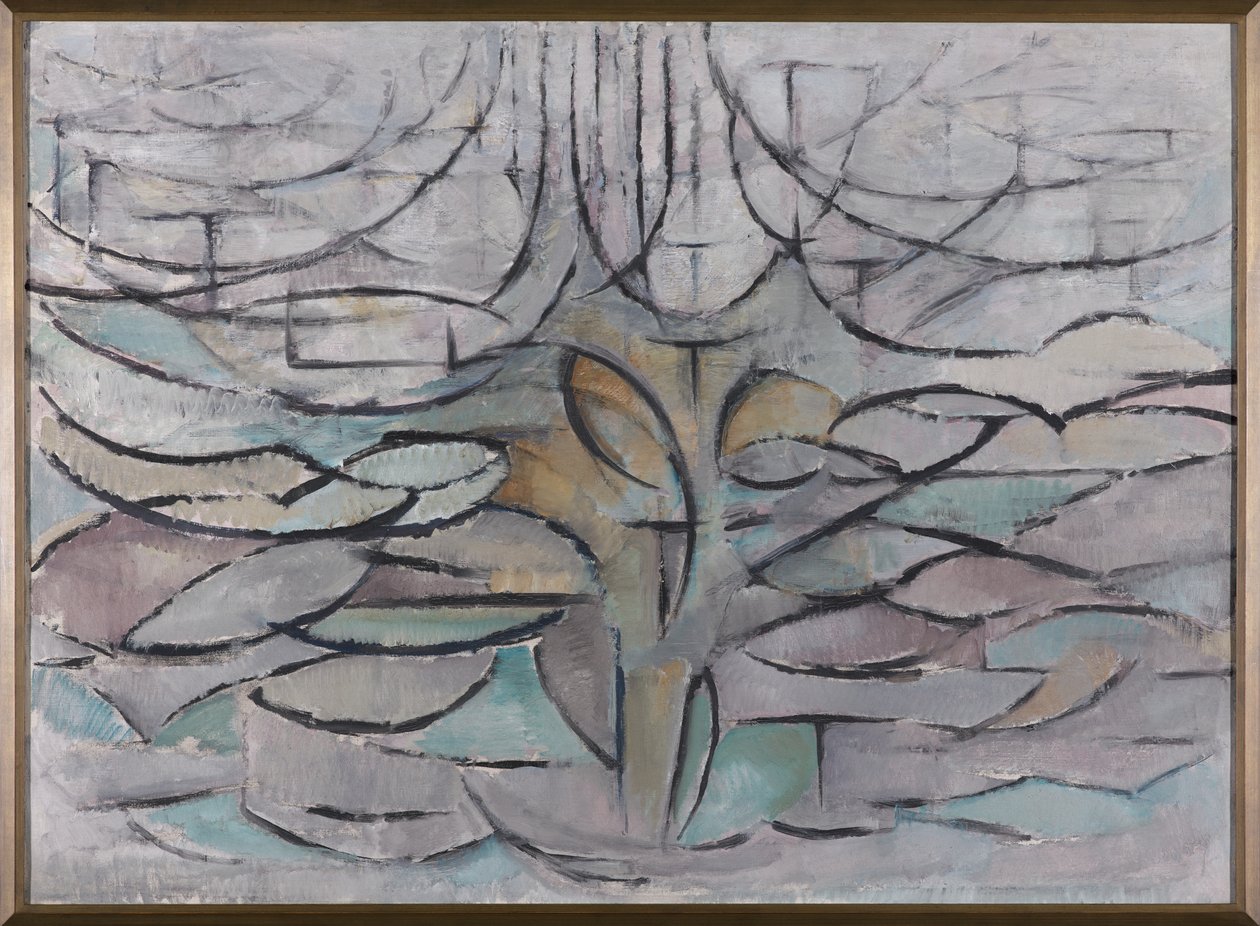 Virágzó almafa, 1912 alkotó: Piet Mondrian