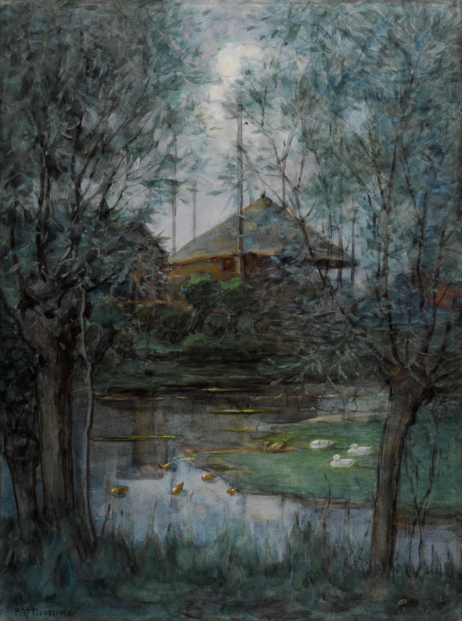Szénaboglya alkotó: Piet Mondrian