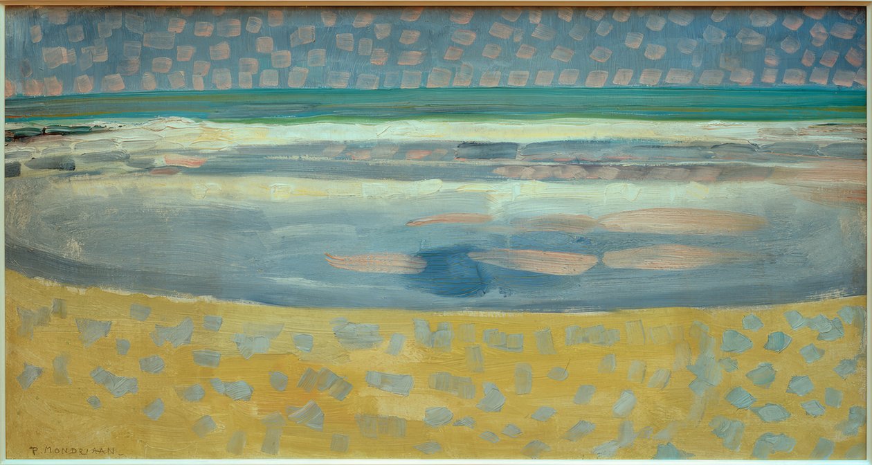Tenger naplementekor alkotó: Piet Mondrian
