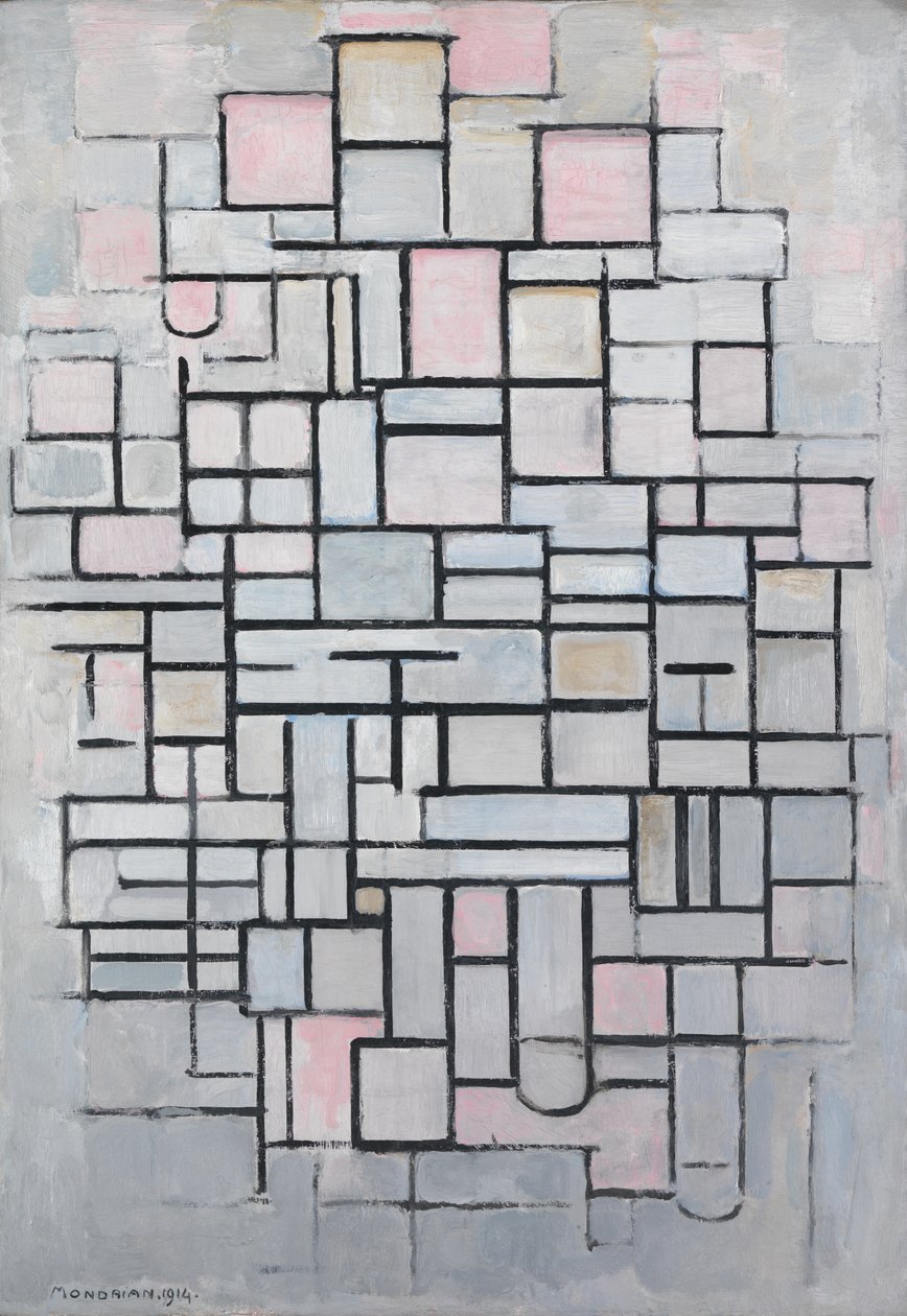 Összeállítás IV alkotó: Piet Mondrian