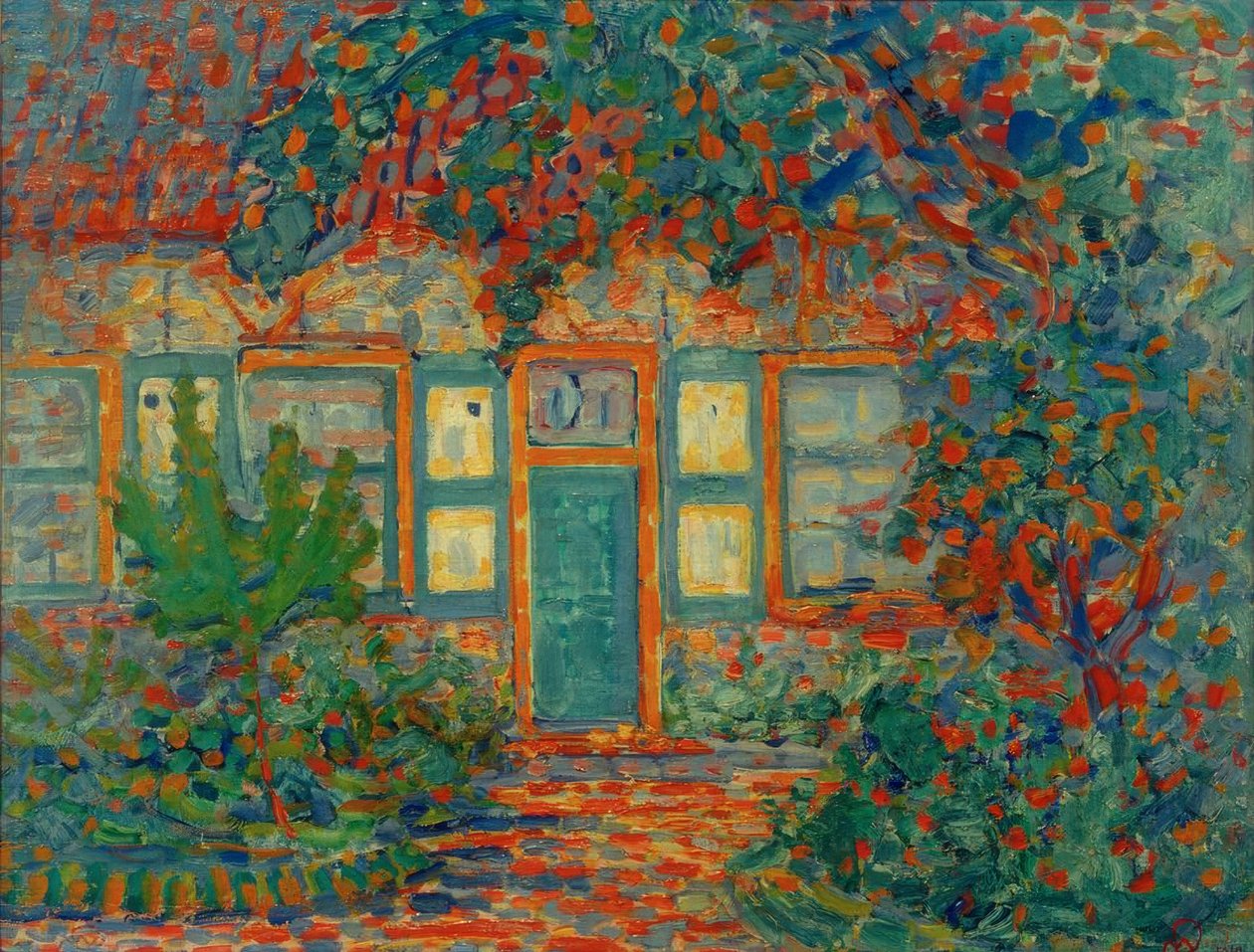HÁZ VAPON alkotó: Piet Mondrian