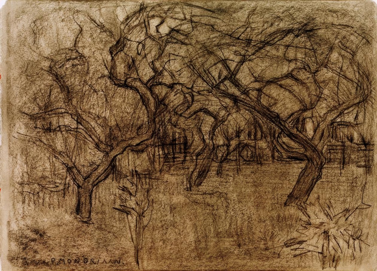 Gyümölcsöskert alkotó: Piet Mondrian