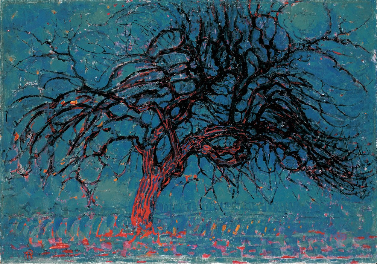 Vörös fa alkotó: Piet Mondrian