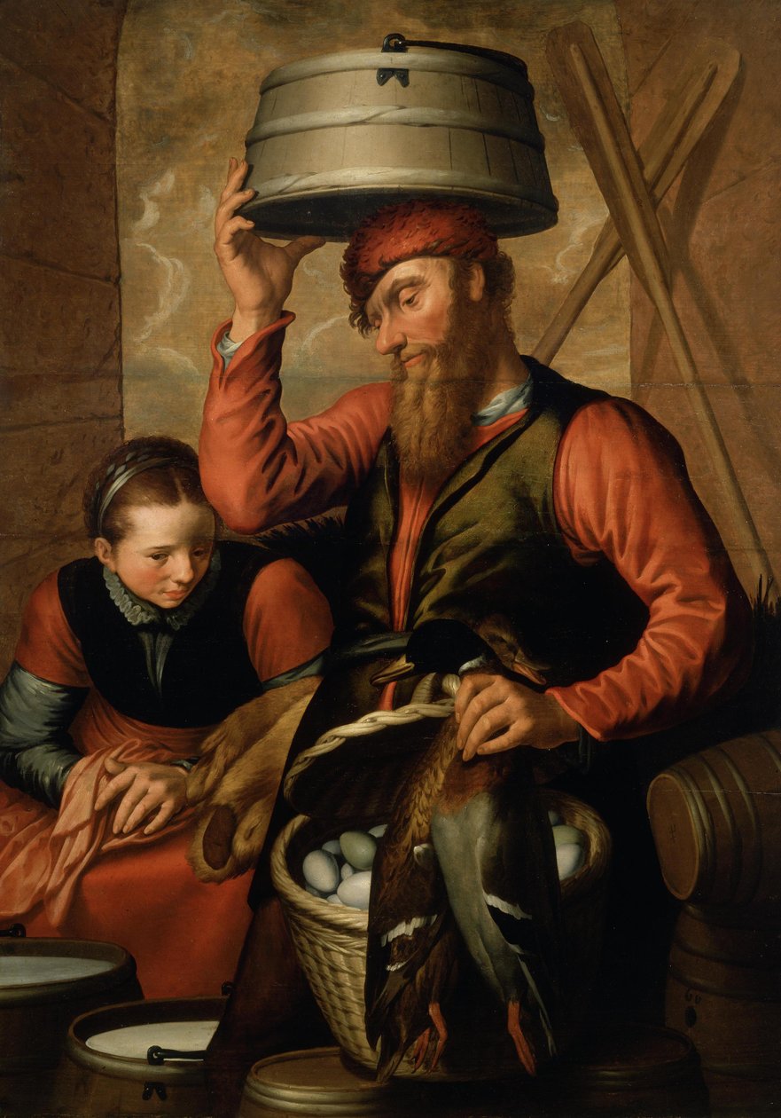 A játék eladója alkotó: Pieter Aertsen