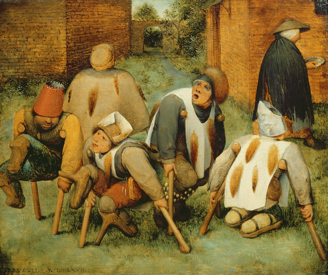 A koldusok, 1568 alkotó: Pieter Bruegel the Elder