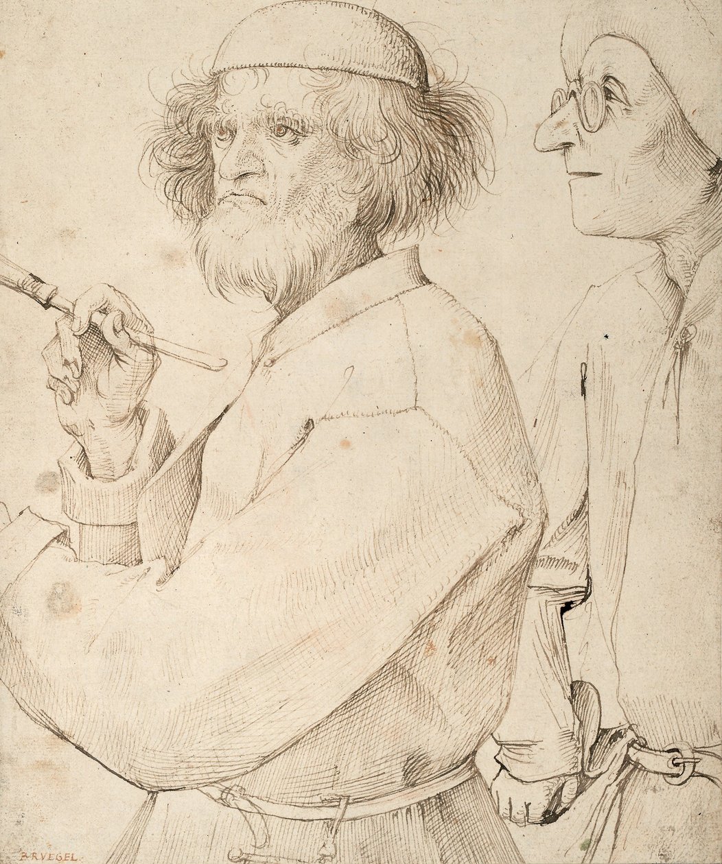 A festő és a vevő, 1565 alkotó: Pieter Bruegel the Elder