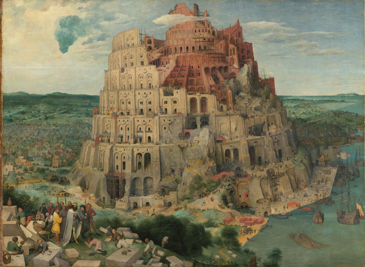 Bábel tornya alkotó: Pieter Bruegel the Elder