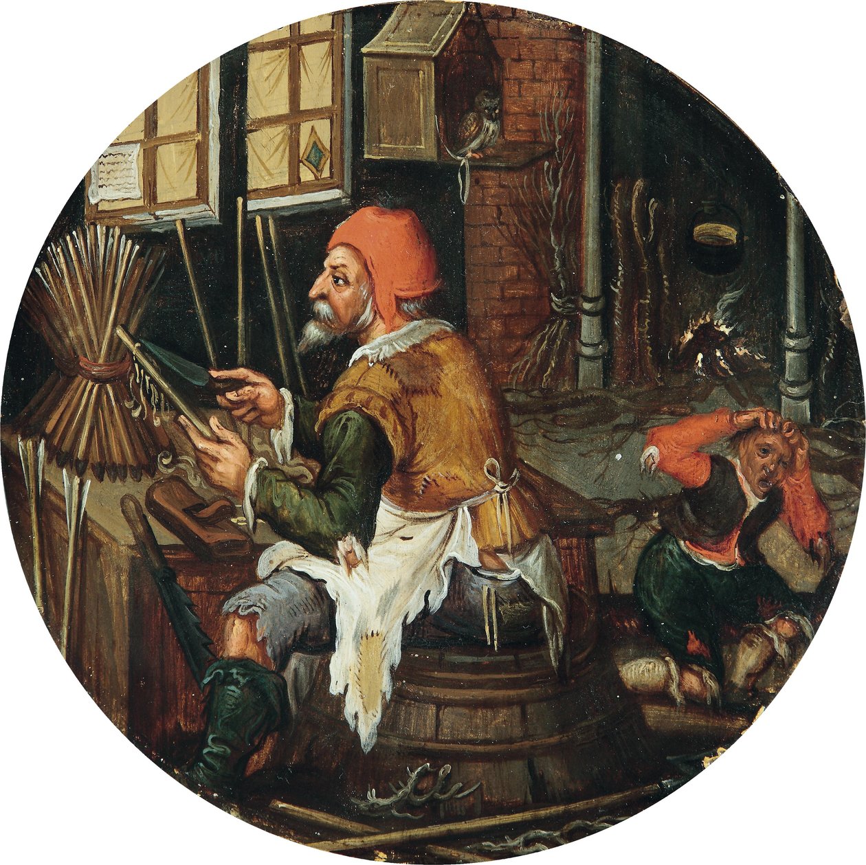 Nyílfaragók alkotó: Pieter Brueghel the Younger