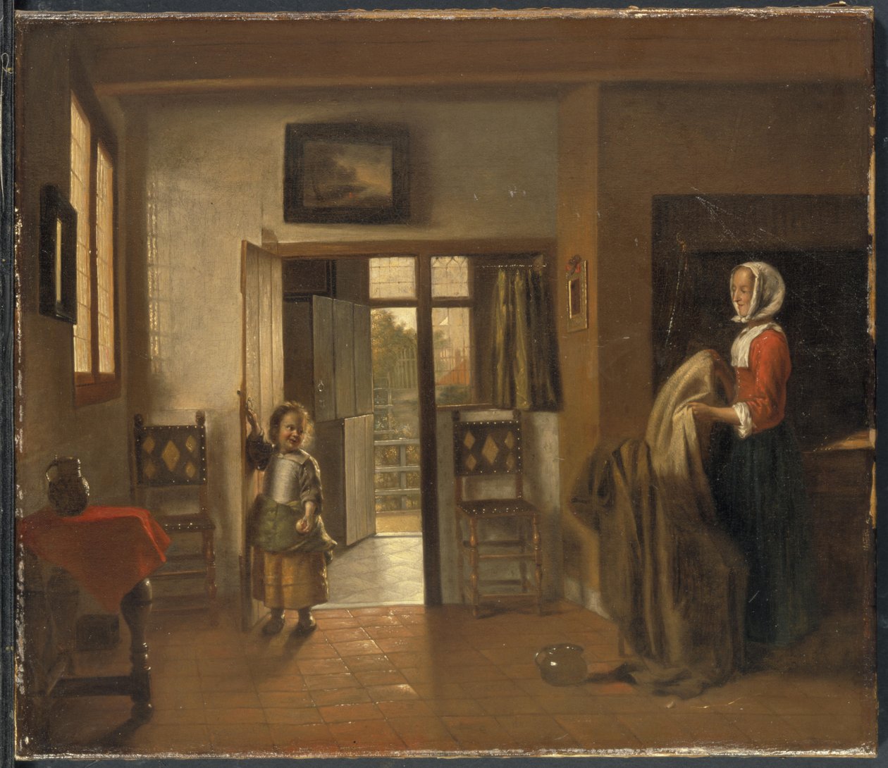 A hálószoba alkotó: Pieter de Hooch