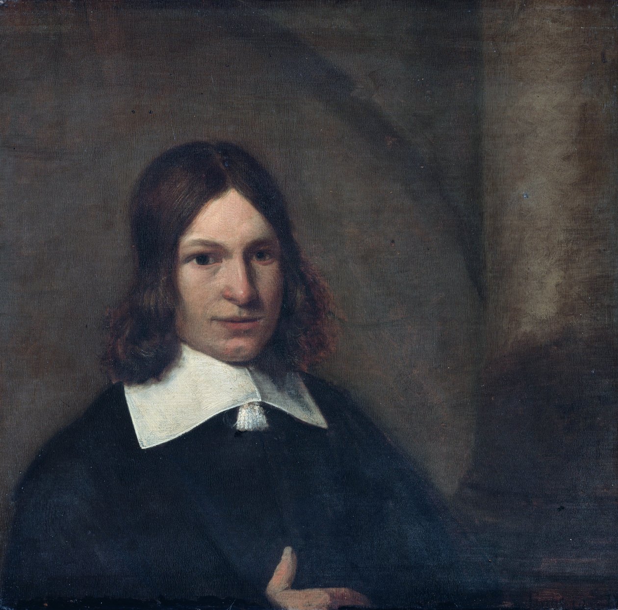 Egy 19 éves férfi arcképe, esetleg önarckép alkotó: Pieter de Hooch
