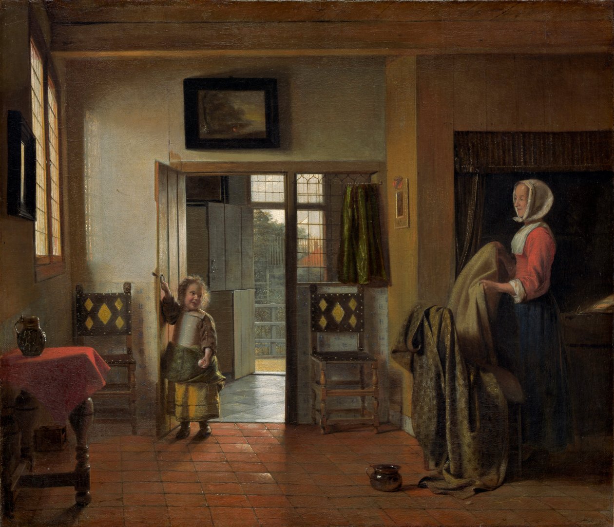 A hálószoba alkotó: Pieter de Hooch